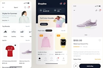 design and create d2c,p2p,b2c,c2c,d2c,b2b multivendor secondhand marketplace app