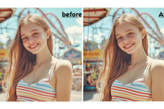 enhance, edit and retouch your photos in photoshop