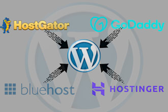 design responsive wordpress on bluehost hostinger hostgator godaddy elemen divi