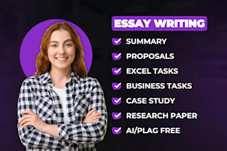 do essay writing, research and summary, case study analysis, report paper , apa
