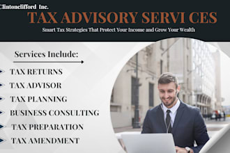 be your business consultant and CPA financial advisor for tax planning