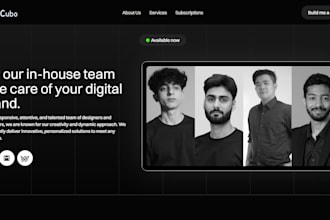 create custom website and customized website