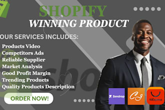 do winning product research for shopify store