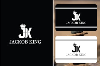 do initial modern minimalist stunning business logo design