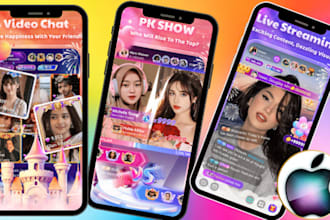 develop a live streaming app streaming website music app music streaming app