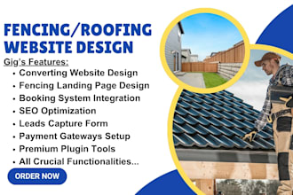 fencing website construction flooring website roofing website furniture website