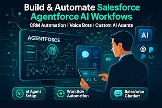 build, automate,fix salesforce agentforce ai agents,workflows, n8n, gohighlevel