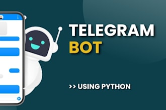 develop shopping bot, telegram bot, payment bot, crypto telegram bot, chatbot