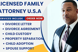 draft divorce, child custody agreements, family law contract, parenting plan