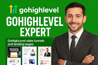 gohighlevel landing page gohighlevel sales funnel gohighlevel website ghl expert