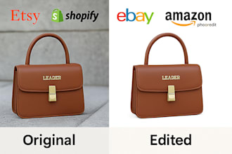 edit product image for etsy, amazon, ebay, shopify or any online store