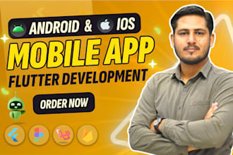 be your flutter developer for ios and android mobile app development