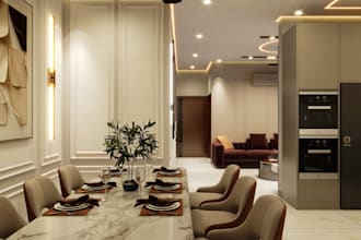 be your interior and exterior designer for home  office restaurant etc