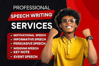 do speech writing, best man speech, wedding speech, motivational speech, vows