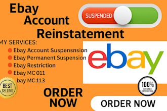 reinstate your ebay permanent suspension, ebay restriction, ebay mc011, mc999