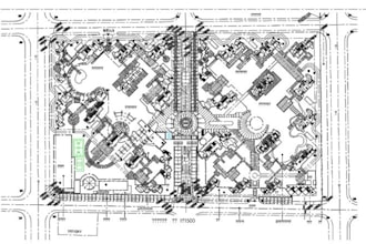 design a complete estate master plan in autocad for construction or permit