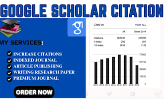 do google scholar citation, writing and publication, publish article