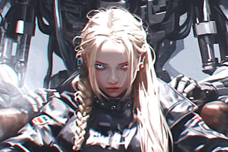 do sci fi illustration and sci fi art for you