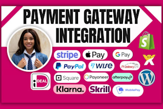 setup shopify payment gateway integration api paypal stripe wise applepay klarna