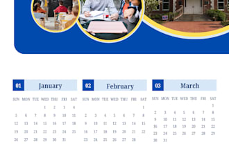 design custom calendars, monthly planners, and journal pages