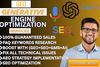 boost generative engine optimization, ai generated  for your website