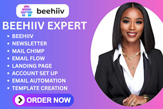 do beehiv full setup beehiv newsletter landing page website beehive manager