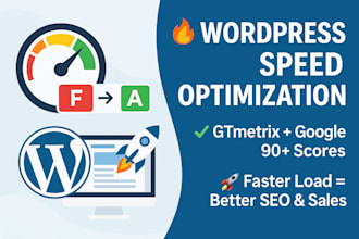 optimize your wordpress speed and improve gtmetrix and google scores