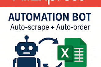 build an aliexpress automation bot, product scraper bot, price stock monitor bot