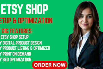 design etsy digital product etsy product listing etsy seo etsy shop set up