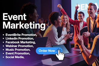 market your eventbrite event, webinar, or conference to increase attendees