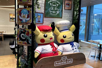 do reservation for your pokemon cafe and kirby cafe