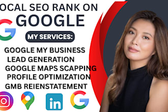 scrape google map data for lead generation, b2b data extraction gmb ranking SEO