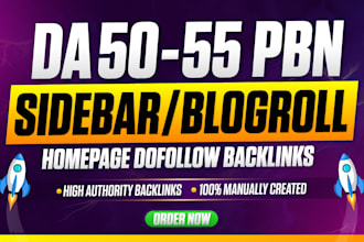 do high da DR 90 plus blogroll sidebar id backlinks