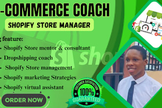 be ecommerce coach shopify manager dropshipping mentor to boost shopify sales