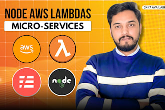 develop scalable node AWS lambda functions