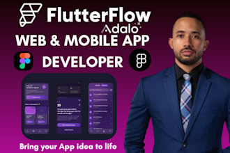 be your flutterflow developer build flutterflow app flutterflow mobile app adalo