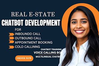 create ai chatbot for real estate, medical, mobile apps and wordpress websites