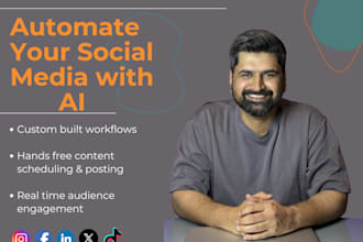 provide ai social media content automation