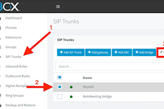 setup auto dialer, sip routes, sip trunk, spoof api, voip 3cx, caller id,spoof