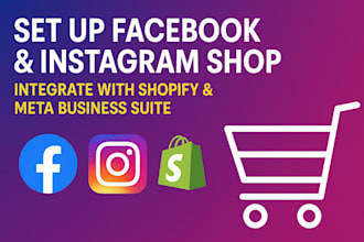 set up facebook instagram shop to increase shopify sales fix fb ig meta shop
