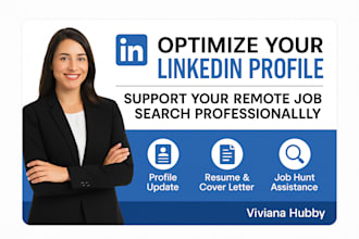 optimize your linkedin profile and support your remote job search professionally