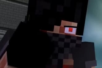 create a custom minecraft animation video for youtube, intros, or stories