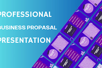 design a professional business proposal catalog presentations for consultants