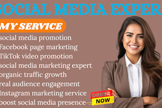 professionally promote your brand business on social media for real engagement
