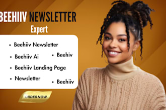 setup beehiiv account beehiiv ai newsletter template design beehive landing page