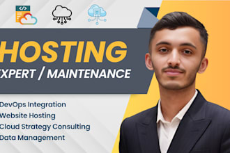 host and maintain the website to AWS azure gcp vercel and godaddy