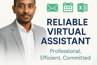 be your reliable virtual assistant for admin, scheduling, and email tasks