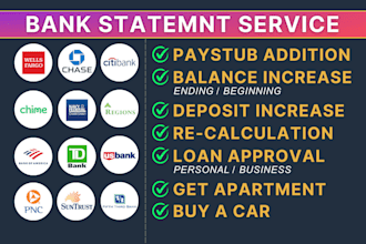 do reconcile bank statement PDF to editable format
