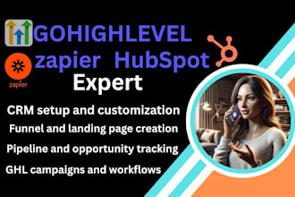 build and automate your CRM and workflows in gohighlevel salesforce zoho crm