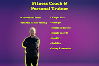 be your personal fitness coach